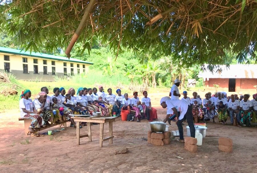 Women leading a community